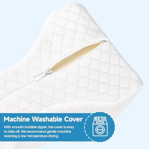 TranquilRelax Knee Pillow for Side Sleepers