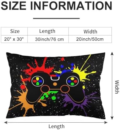 NANILALA Game Controller Throw Pillow Cover Set of 2