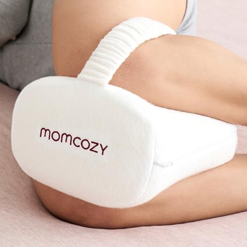 Momcozy Knee Pillow for Side Sleepers Spine Alignment Pregnancy Sciatica Relief
