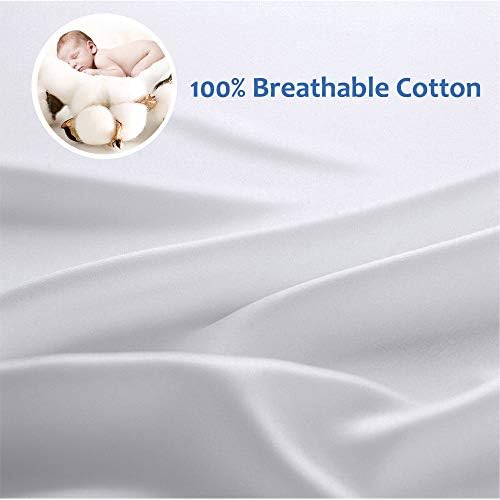 Precoco Pillow Cases Set of 2 600 Thread 100 Cotton