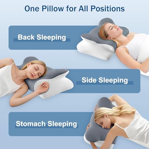 FAIORD Cervical Neck Pillow for Sleeping Support