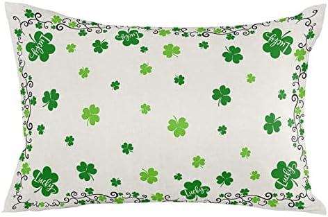 Shijh Tec St Patricks Day Waterproof Pillow Protector 2 Pack