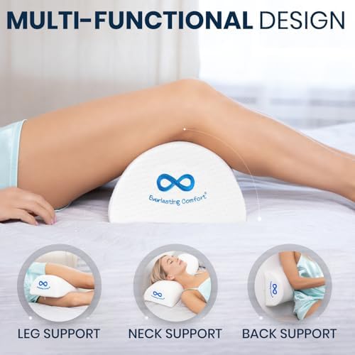 Everlasting Comfort Knee Pillow for Back Sleepers