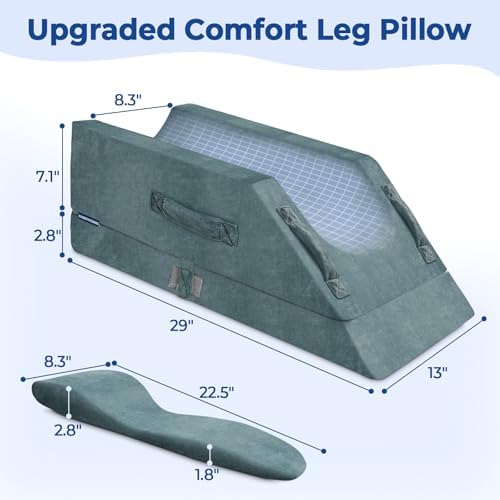 KingPavonini 4-Height Leg Elevation Pillow Set