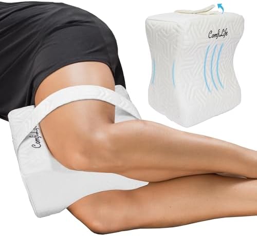 ComfiLife Knee Pillow for Side Sleepers - Cooling and Adjustable