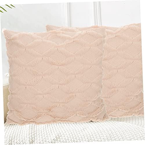HOLIDYOYO 2pcs Soft Velvet Throw Pillow Covers