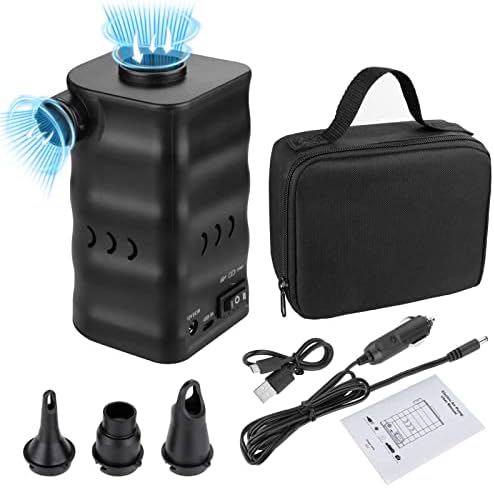 Zacro Portable Electric Air Pump with 6000mAh Battery 1