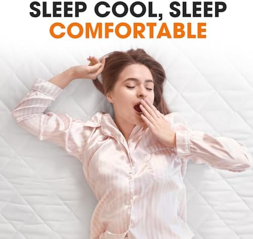 Cheer Collection Mattress Pad - Deep Pockets Quilted Cover