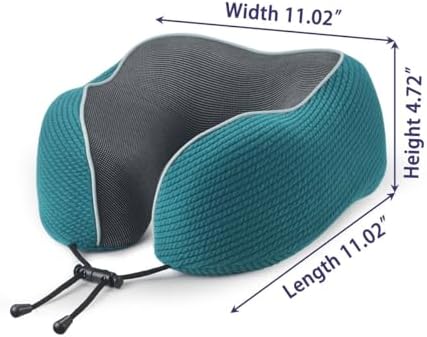 napfun Travel Neck Pillow with Memory Foam Support 1