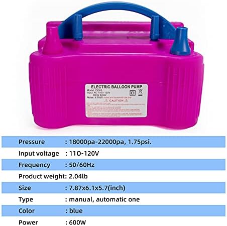 Electric Balloon Pump with Dual Modes 110V 600W