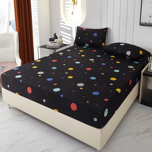 ZIQINPSQ Twin Fitted Sheet Ultra Soft Breathable Mattress Protector