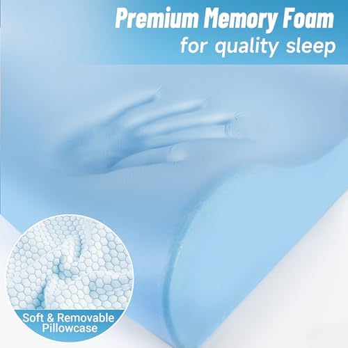 CloudBliss Ergonomic Neck Pillow for Sleep Relief