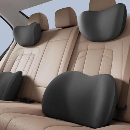 Car Headrest Lumbar Support Pillow Kit