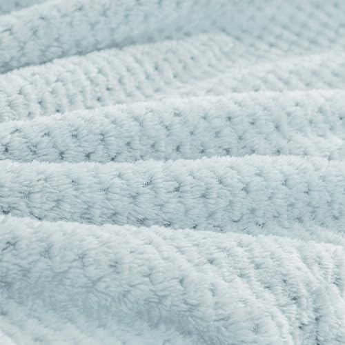 BEDELITE Travel Blanket Pillow Set 2-in-1 Blue