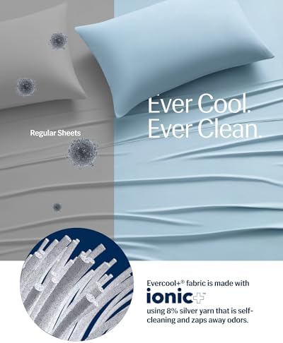 REST Evercool Cooling Pillow Cases - 2-Pack 19x29 Inches
