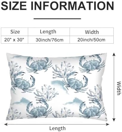 DAOPUDA Nautical Throw Pillow Covers Set of 2 Queen Size