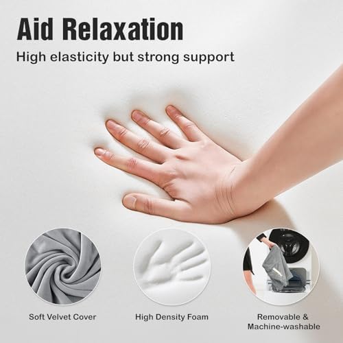 LightEase Memory Foam Leg Elevation Pillow for Surgery Recovery