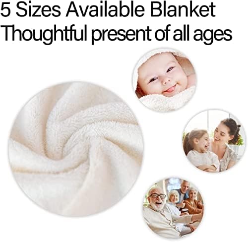 Feelyou Cartoon Excavator Throw Blanket 40x50 Flannel Fleece