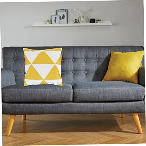 Garneck Geometric Pillowcase for Car No Insert Decorative Design