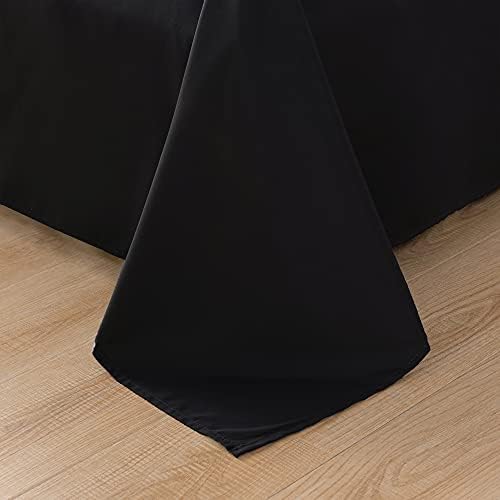 Elegant Comfort 2-Pack Luxury Flat Sheet 1500 TC Microfiber