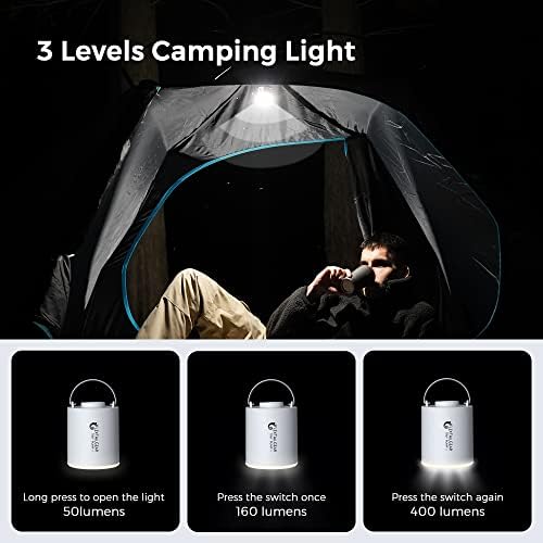 FLEXTAILGEAR Tiny Pump X Portable Air Pump with Camping Light
