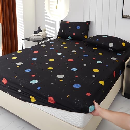 ZIQINPSQ Twin Fitted Sheet Ultra Soft Breathable Mattress Protector