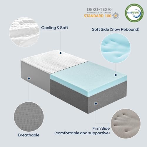 KEHANGTE Cooling Cube Pillow for Side Sleepers 1