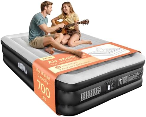 Airefina Full Air Mattress with Built In Pump