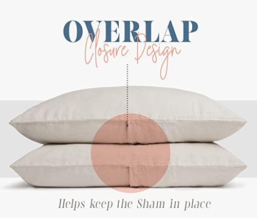 Elegant Comfort 2-Pack Pinch Pleat Pillow Shams Grey