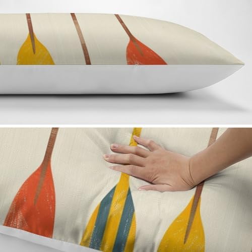MaSiledy Colorful Body Pillow Cover 20x54inch