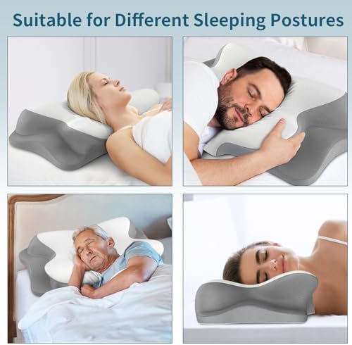 HAMYODO Cooling Neck Pillow for Pain Relief and Comfort