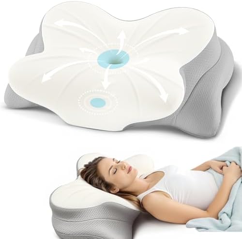 TAZIKAS Cervical Pillow for Neck and Shoulder Support