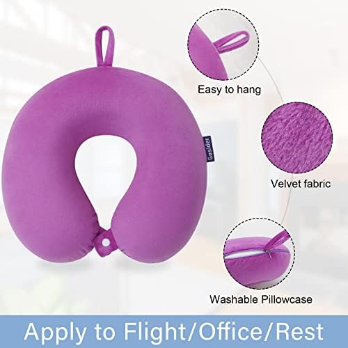 Gosider Travel Pillow with Memory Foam Support