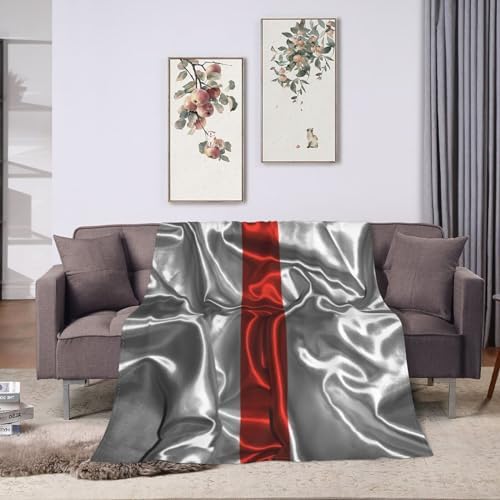 Silk Style Nurses Thin Red Line Throw Blanket 40x30