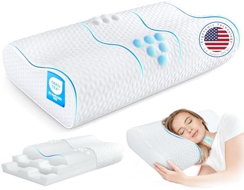 Zibroges Sandwich Cervical Pillow Queen Size