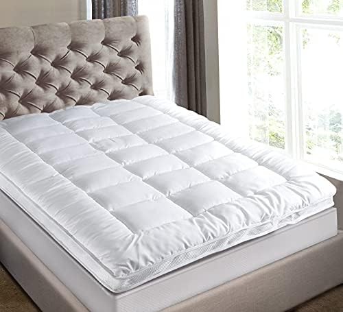 Niagara Microfiber Twin Mattress Topper - Cooling Pillow Top for Back Pain
