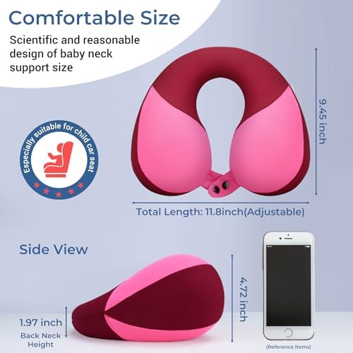 COOLBEBE Kids Travel Neck Pillow 2PCS