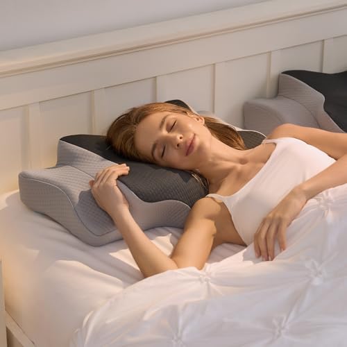 Hansleep Adjustable Cervical Pillow for Neck Pain Relief