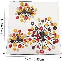 TOGEVAL 2pcs Bohemian Ethnic Flower Throw Pillow Covers