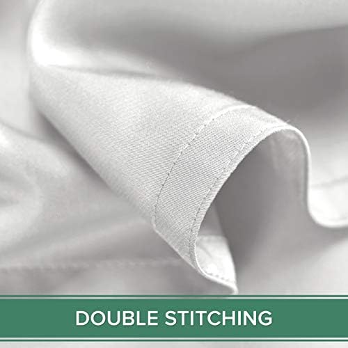 King Pillowcases by Pure Bamboo - Organic Viscose Cooling Soft Envelope Closure 2-Pack