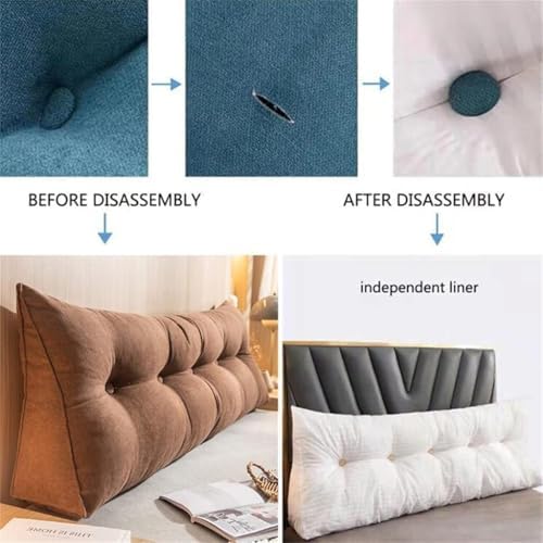 BILYANI Triangular Wedge Pillow for Back Support 1