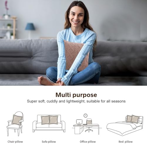 Pillowcase Set for Sofa and Lumbar Cushion