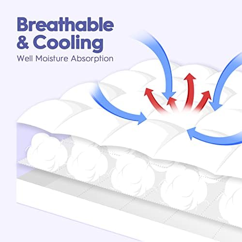 ABENE Full XL Mattress Topper with Cooling Down Alternative