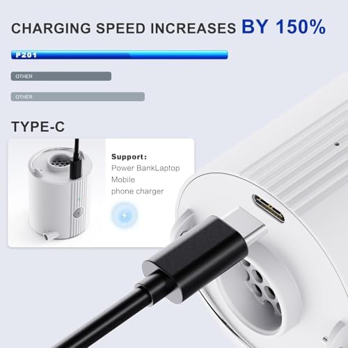 Super Mini Air Pump for Inflatables 1600mAh Rechargeable Battery