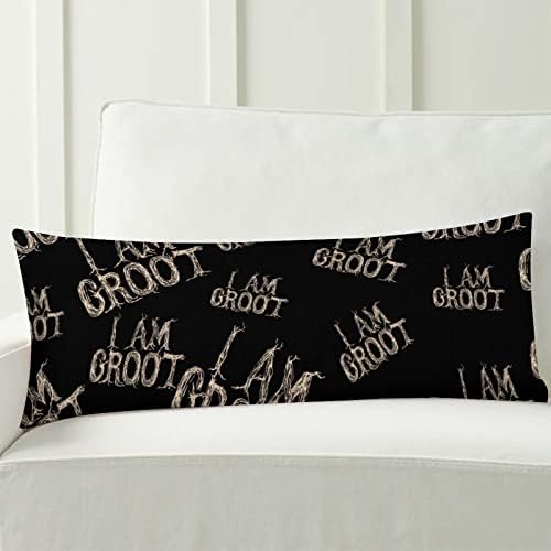 Zenladen I Am Groot Body Pillow Cover 20x54 with Zipper