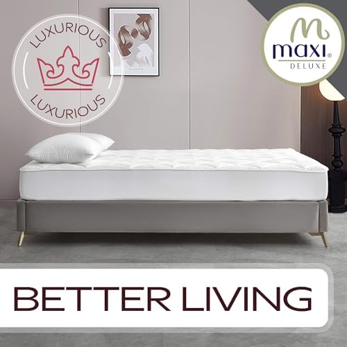 Maxi Twin Mattress Pad - Silky Smooth Cotton Sateen Protector