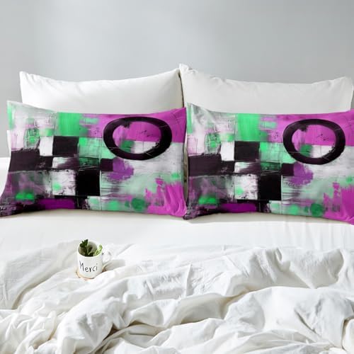 Manfei Abstract Painting Bedding Set Twin Size