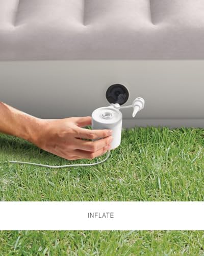 MaruHub INTEX QuickFill Air Pump for Mattresses Kayaks and Toys
