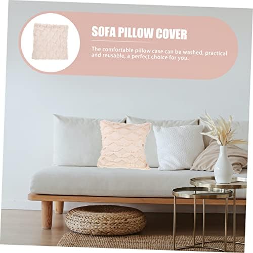 IWOWHERO Lint-Free Pillow Case Decorative Throw Cover