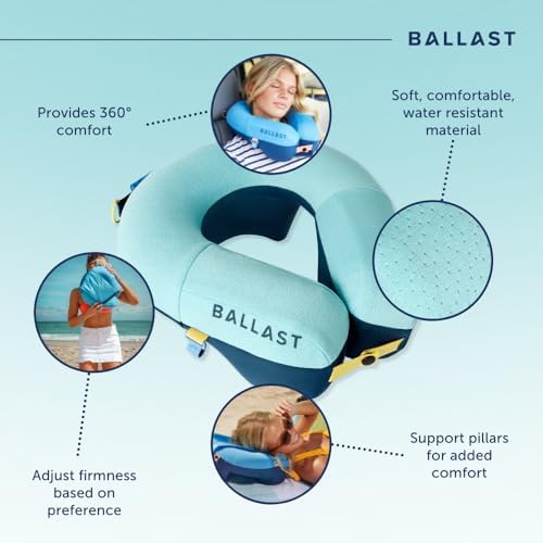Ballast Travel Pillow PRO - Ultra Compact Neck Support Pillow